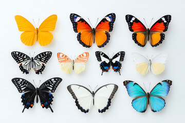 Exploring the beauty of butterfly species a vibrant collection highlighting diversity and nature's wonders