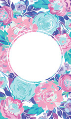 Elegant Hand Drawn Floral Background