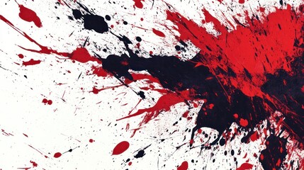 Fototapeta premium conceptual warning sign with bold red lettering on a white background, set against a backdrop