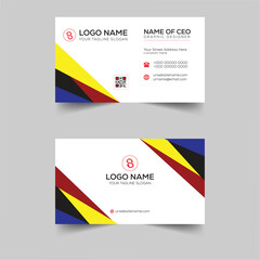 Fototapeta premium Creative Corporate Business Card Design