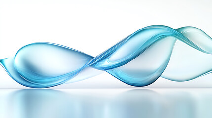 A hologram of ocean waves gently flowing across a tranquil surface evoking a sense of serenity and calmness in a digital realm
