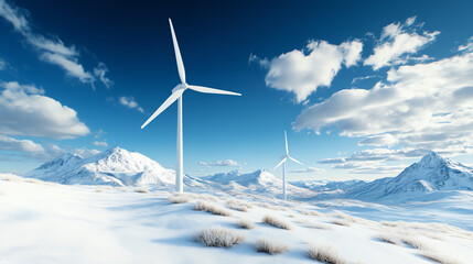 Harnessing the power of nature the role of wind turbines on hilltops in promoting clean energy solutions