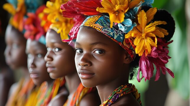 Bemba initiation ceremonies for girls, where young women are prepared for adulthood through cultural and spiritual guidance