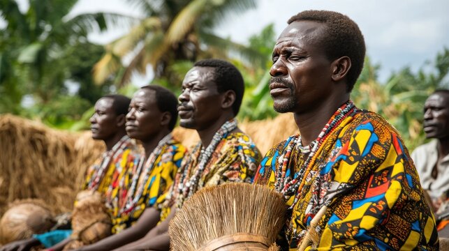 Bemba tribal leadership succession, marked by traditional rituals and ceremonies that celebrate the passing of leadership