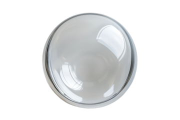 Adjustable Height Balance Ball Chair with Stability Base Isolated on Transparent Background