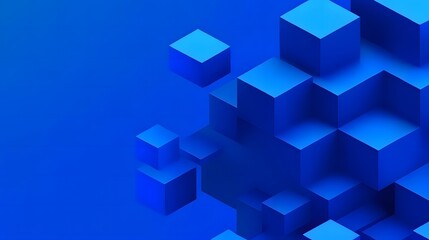 Obraz premium Abstract 3d render, modern background design with geometric shapes