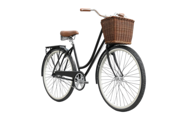 Sleek Road Bicycle Designed for Speed and Performance Isolated on Transparent Background