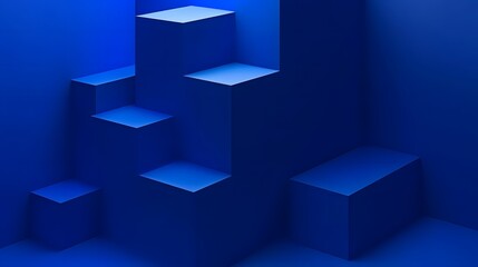 Obraz premium Abstract 3d rendering of a modern geometric background. Minimalistic design for poster, cover, branding, banner, placard