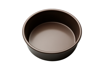 Non-Stick Square Cake Pan for Easy Release and Cleanup Isolated on Transparent Background