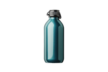 Durable Camping Hydration Flask with Insulated Design for Temperature Retention Isolated on Transparent Background