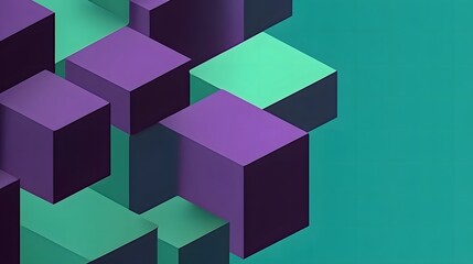 Fototapeta premium Abstract 3d rendering of a modern geometric background. Minimalistic design for poster, cover, branding, banner, placard