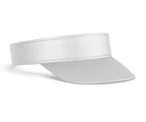 Visor Cap Blank 3d mockup Template Illustration.