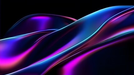 Abstract 3d render, background design, modern illustration