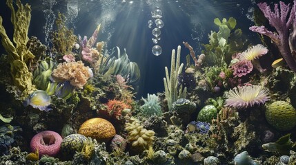Surreal imagery captures the essence of Earth Day, where lush landscapes intertwine with imaginative elements, creating a dreamlike atmosphere celebrating nature's beauty.