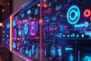 Obraz premium Exploring the future of smart technology in the internet of things ecosystem