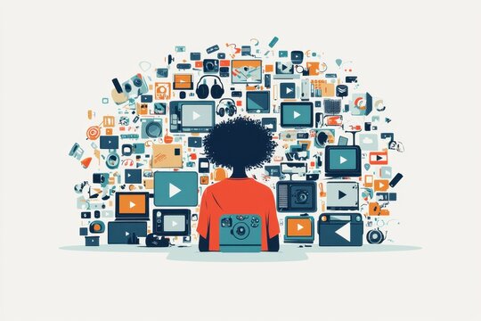 Exploring media consumption behavior a visual representation of engagement in the digital age