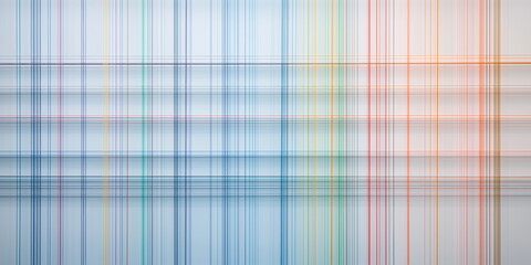 Art of strings. Colorful strings forming a flow of information a network.