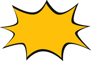 Cartoon Comic Explosion 