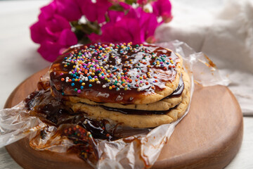 Turron de Dona pepa traditional peruvian dessert peru sweet food