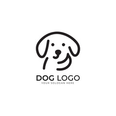 The dog face logo
