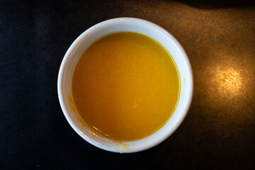 traditional Korean pumpkin soup
