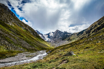 Fototapeta premium in den Ötztaler Alpen