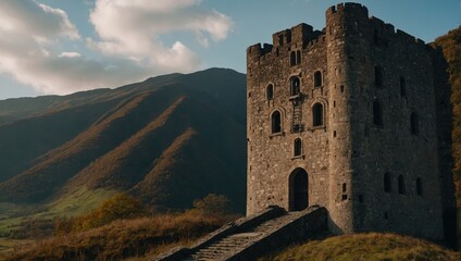 A captivating archer tower by the seaside