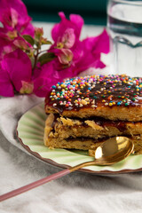 Turron de Dona pepa traditional peruvian dessert peru sweet food