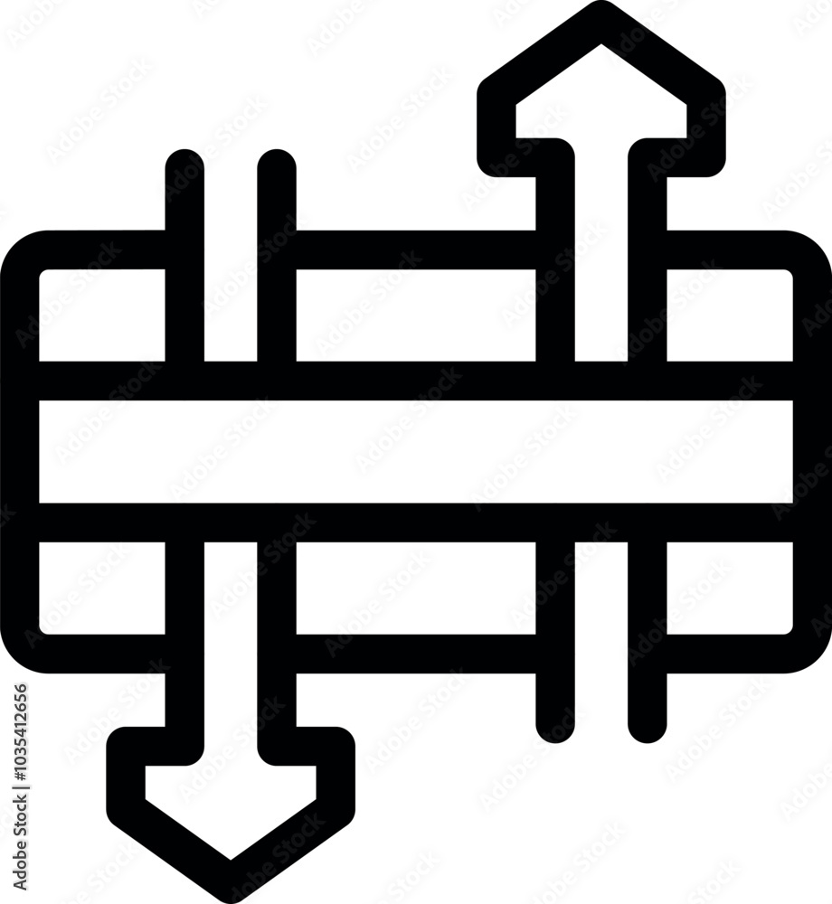 Poster this bold icon features arrows going up and down, symbolizing uploading and downloading data