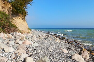 Ostsee-Strand und Kreidefelsen auf Rügen