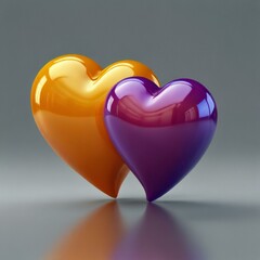 heart of gold and silver