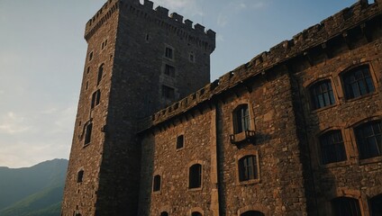 A historic archer tower with stunning views