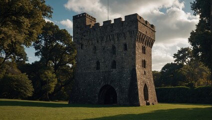 A historical archer tower overlooking the battlefield tells stories of valor and sacrifice