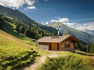 mountain lodge