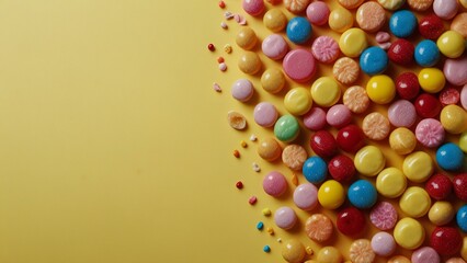 Obraz premium colorful candy in a box