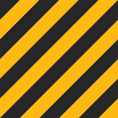 simple seamless pattern of black and yellow diagonal lines coution stripes texture, warning stripe, safety, warning background