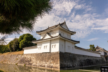 Fototapeta premium old castle in the city