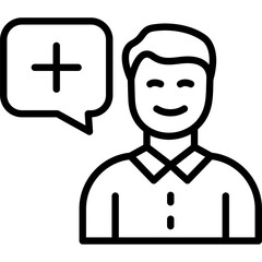 Positive thinking Icon