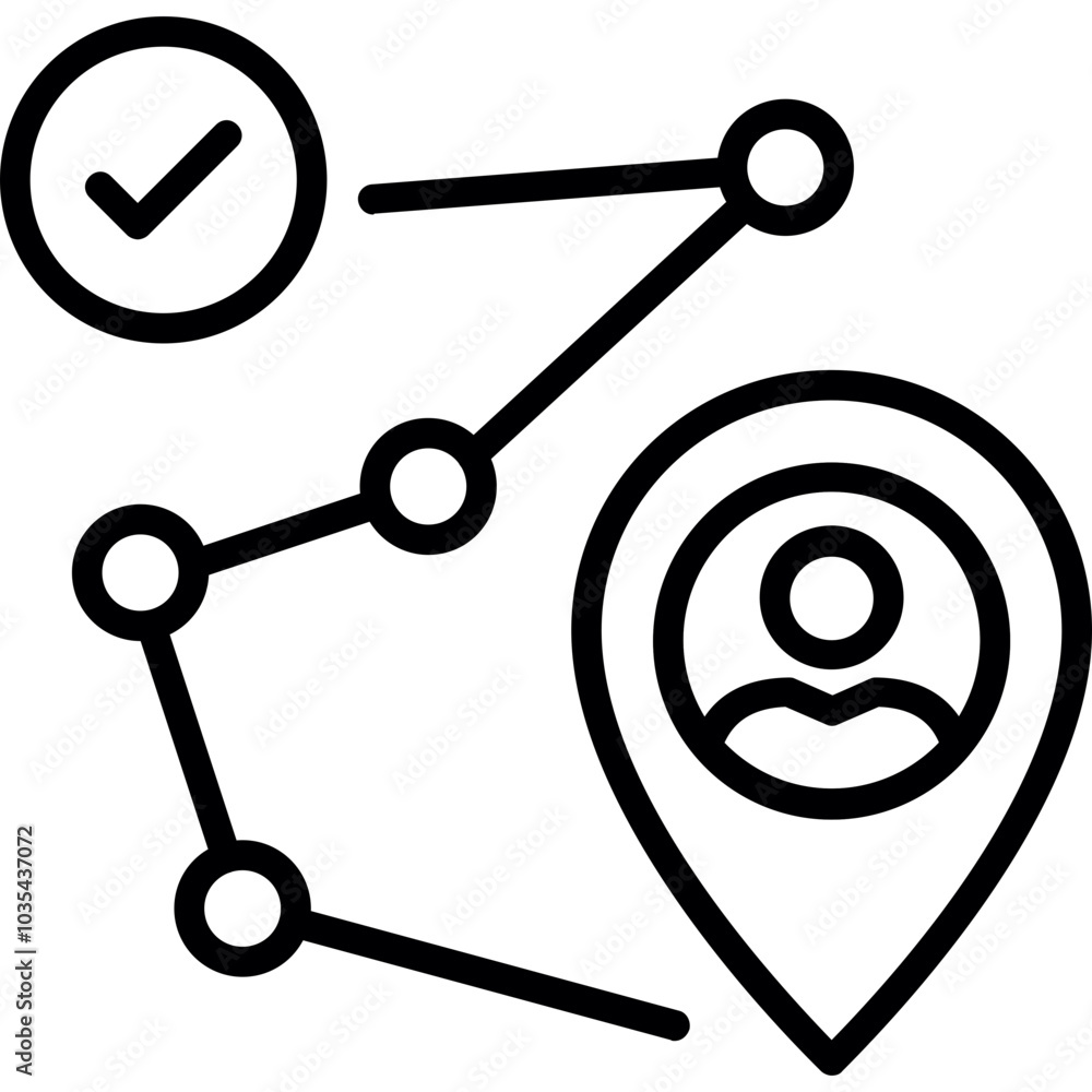 Poster Customer Journey Icon