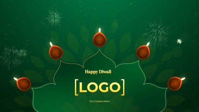 Diwali Wishes Logo Frame 01