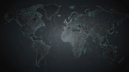 world map with code