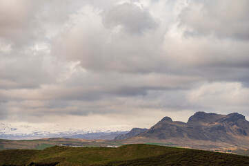 iceland, inside views of Dimmurborgir lava formation park