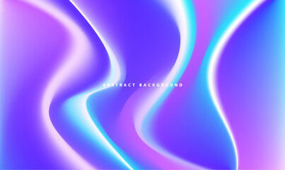 Vibrant Blue and Dark Space Wallpaper: Flowing Light Swirl and Spiral Vector Illustration for Dynamic Art Backdrops