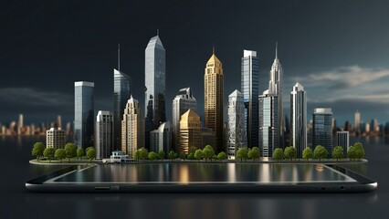 city skyline