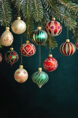 decoration ornament on Christmas tree.