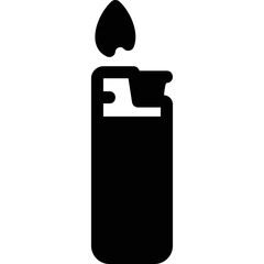 Simple vector icon lighter