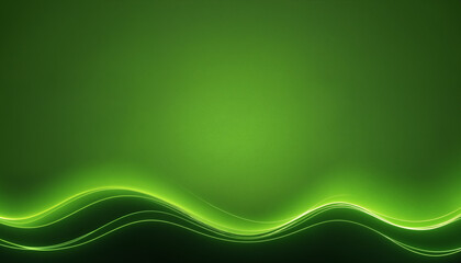 A smooth, abstract green background with flowing lines, perfect for design usage in spring events, eco-friendly themes, or wellness promotions.