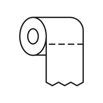recommend clip art: Toilet Paper icon