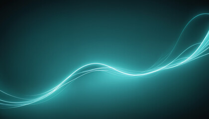 An abstract wave design in soothing blue and teal tones, suitable for digital backgrounds, modern art, and technology themes.