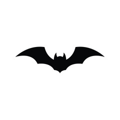 Black bats flying halloween, Halloween bat element, bat flock halloween element, vector black bat